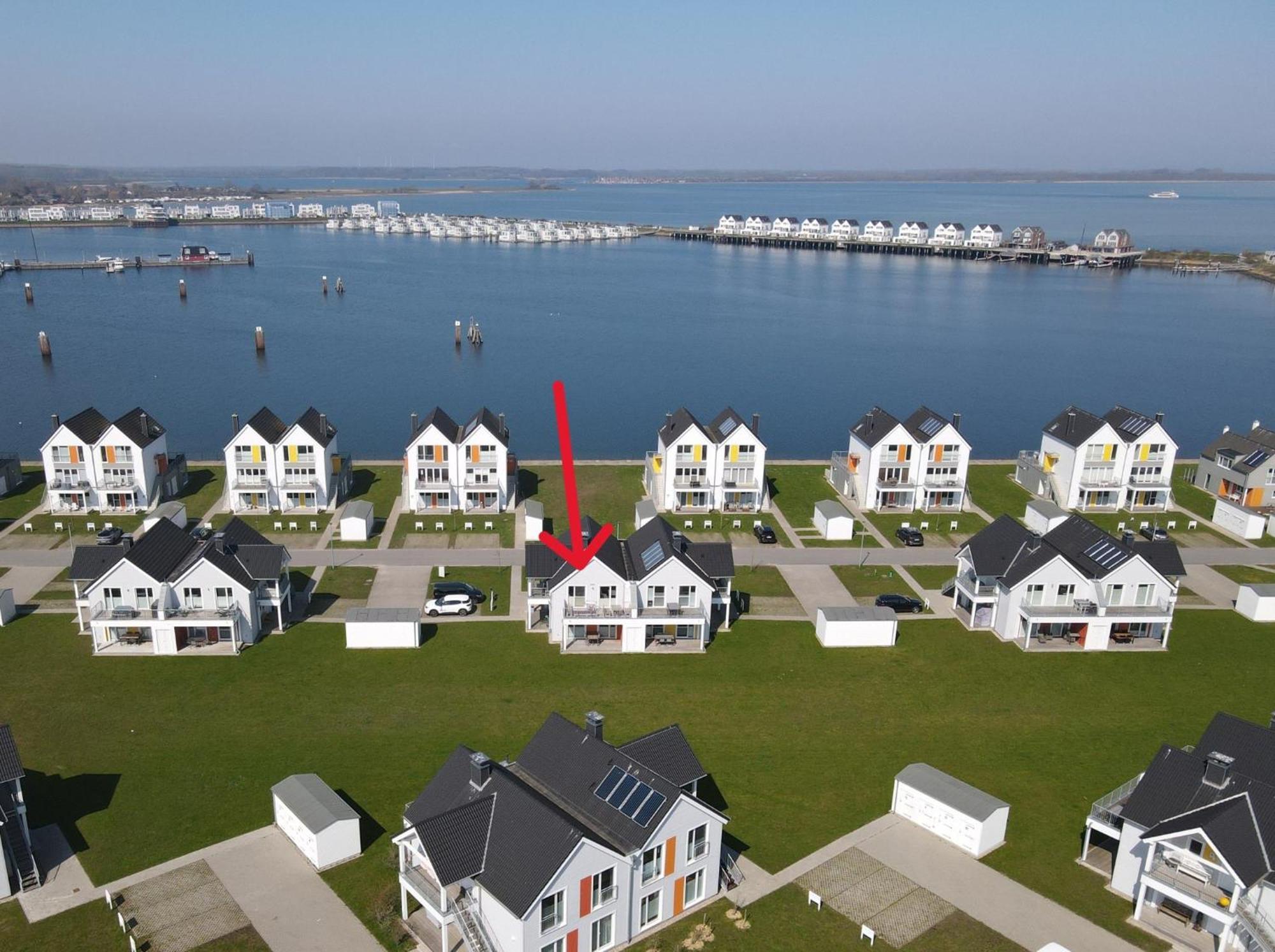Fewo Kapitaen James Cook By Seeblick Ferien Oro, Wasserbett, E-Ladesaeule, Olpenitz Exterior foto